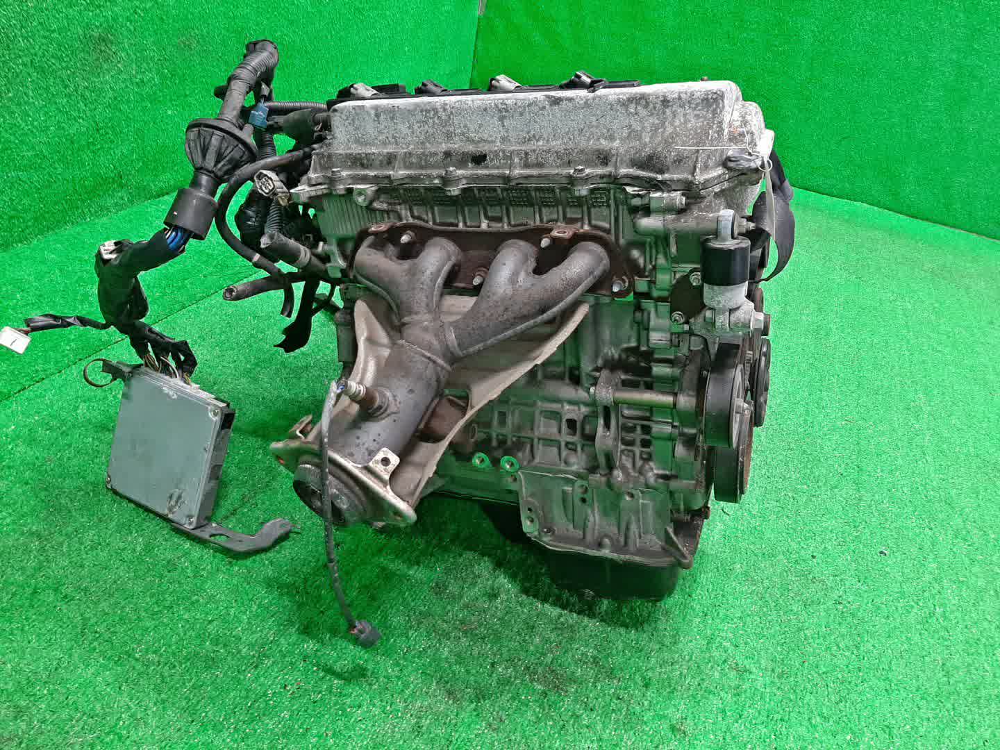 Двигатель TOYOTA CALDINA, CELICA, COROLLA, PREMIO, COROLLA SPACIO, ISIS, WISH, ALLION, COROLLA FIELDER, ALLEX, COROLLA RUNX, WILL VS, FIELDER ZGE20W, ZZT240, ZZT241W, ZZT230, ZZE122, ZNM10, ZNM10W, ZNM10G, ZNE10, ZNE10G, ZZE127 1ZZ-FE MEX 3 ракурс