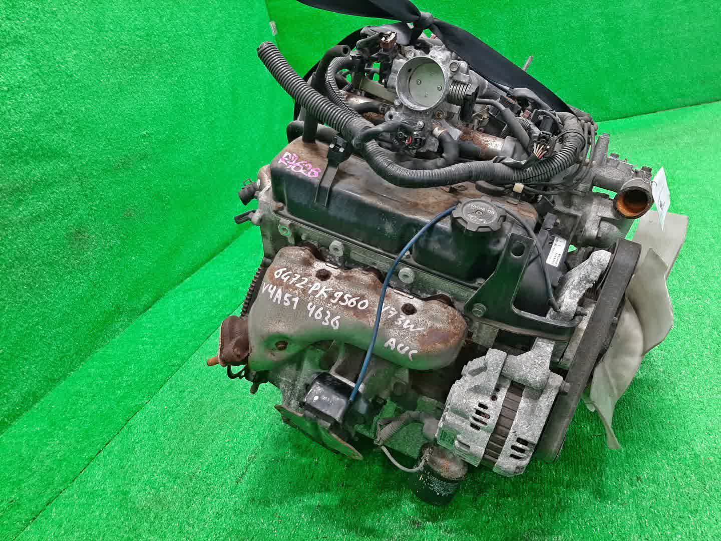 Двигатель MITSUBISHI PAJERO V73W, V63W 6G72 PK9560 3 ракурс