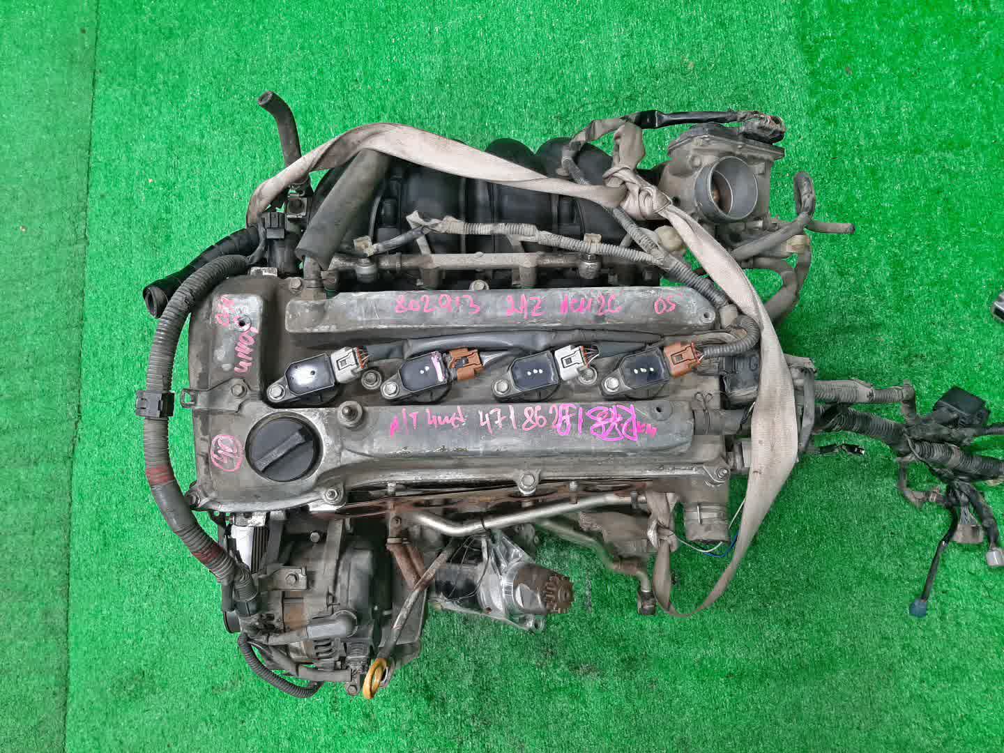 Двигатель TOYOTA IPSUM ACM21W, ACM26W 2AZ-FE ELECTRO 1 ракурс Двигатель TOYOTA IPSUM ACM21W, ACM26W 2AZ-FE ELECTRO 1 ракурс
