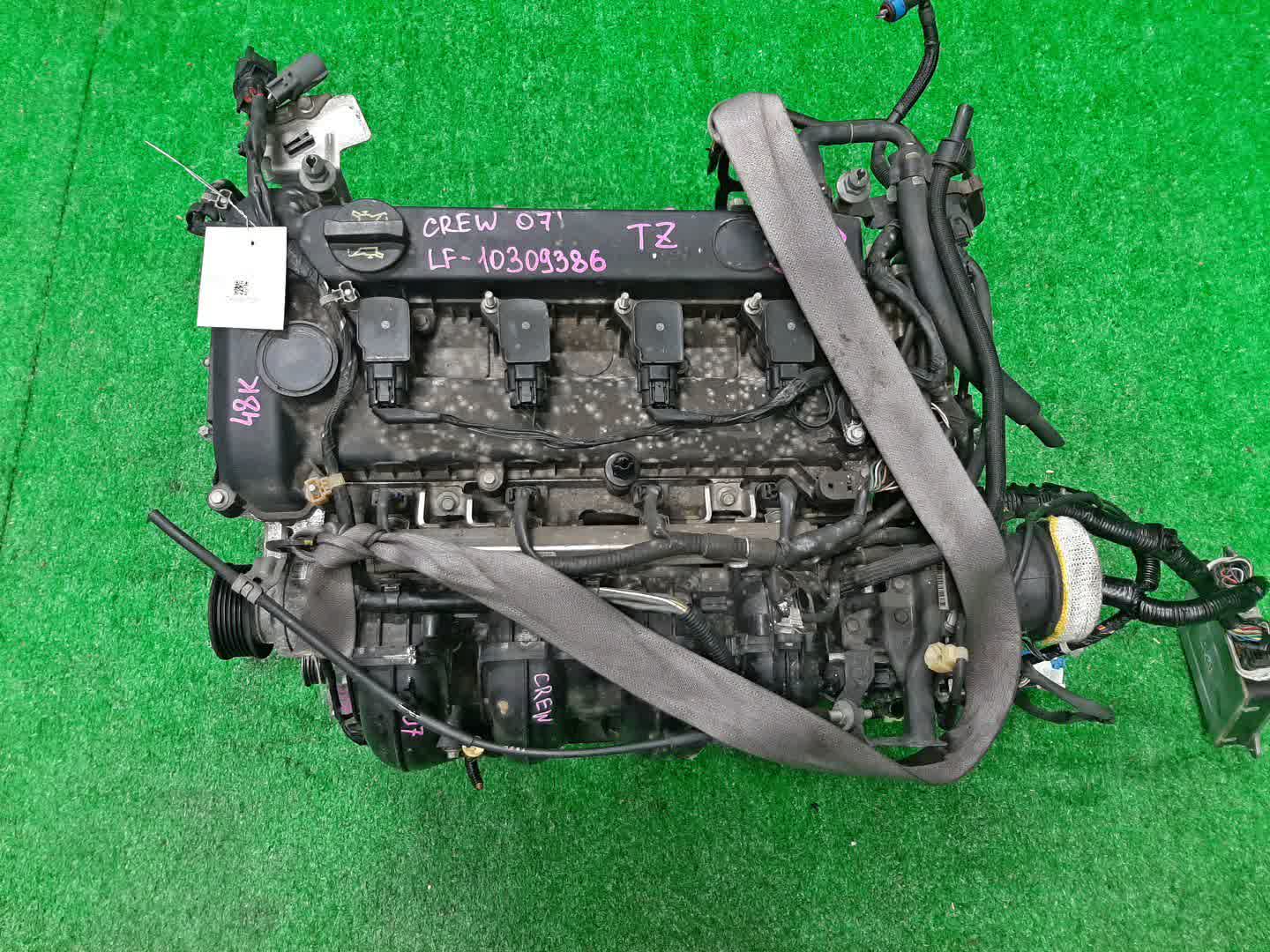 Двигатель MAZDA PREMACY, AXELA CREW, BKEP LF-DE 1MOD 1 ракурс