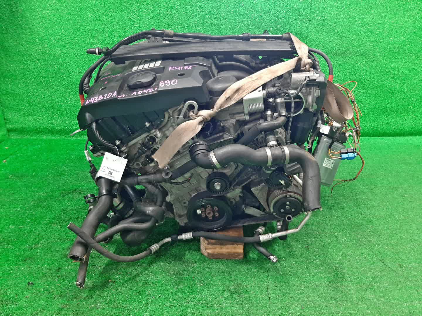 Двигатель BMW 3-Series, 1-Series, 120i, 320i, 318i E90, E91, E93, E92, E87, E88, E82, E81 N43B20AA, N43B20A A048i690 2 ракурс
