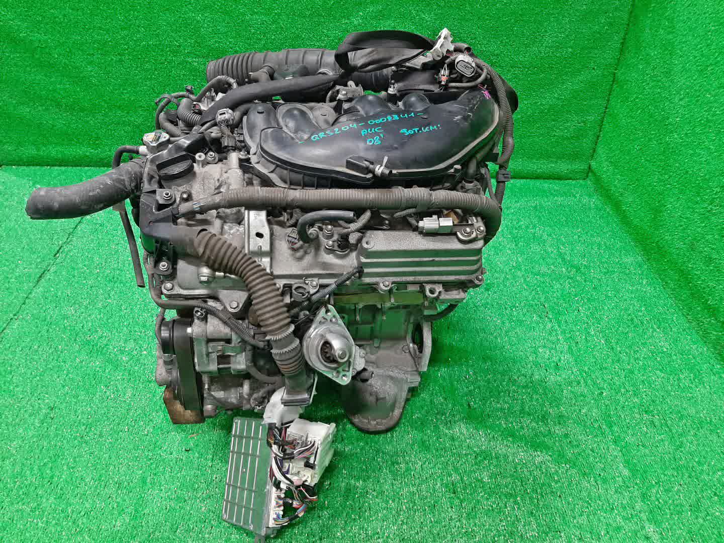 Двигатель TOYOTA CROWN GRS204 2GR-FSE 8642421 4 ракурс