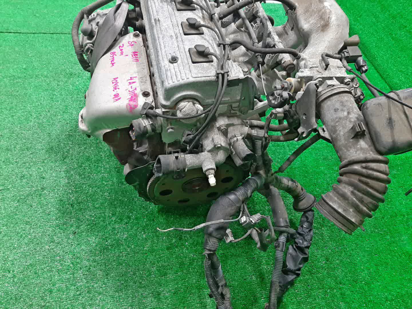 Двигатель TOYOTA SPRINTER CARIB, CERES, COROLLA, COROLLA LEVIN, SPRINTER MARINO, COROLLA SPACIO, SPRINTER, SPRINTER TRUENO AE111G, AE101, AE111, AE111N 4A-FE TPAM 5 ракурс