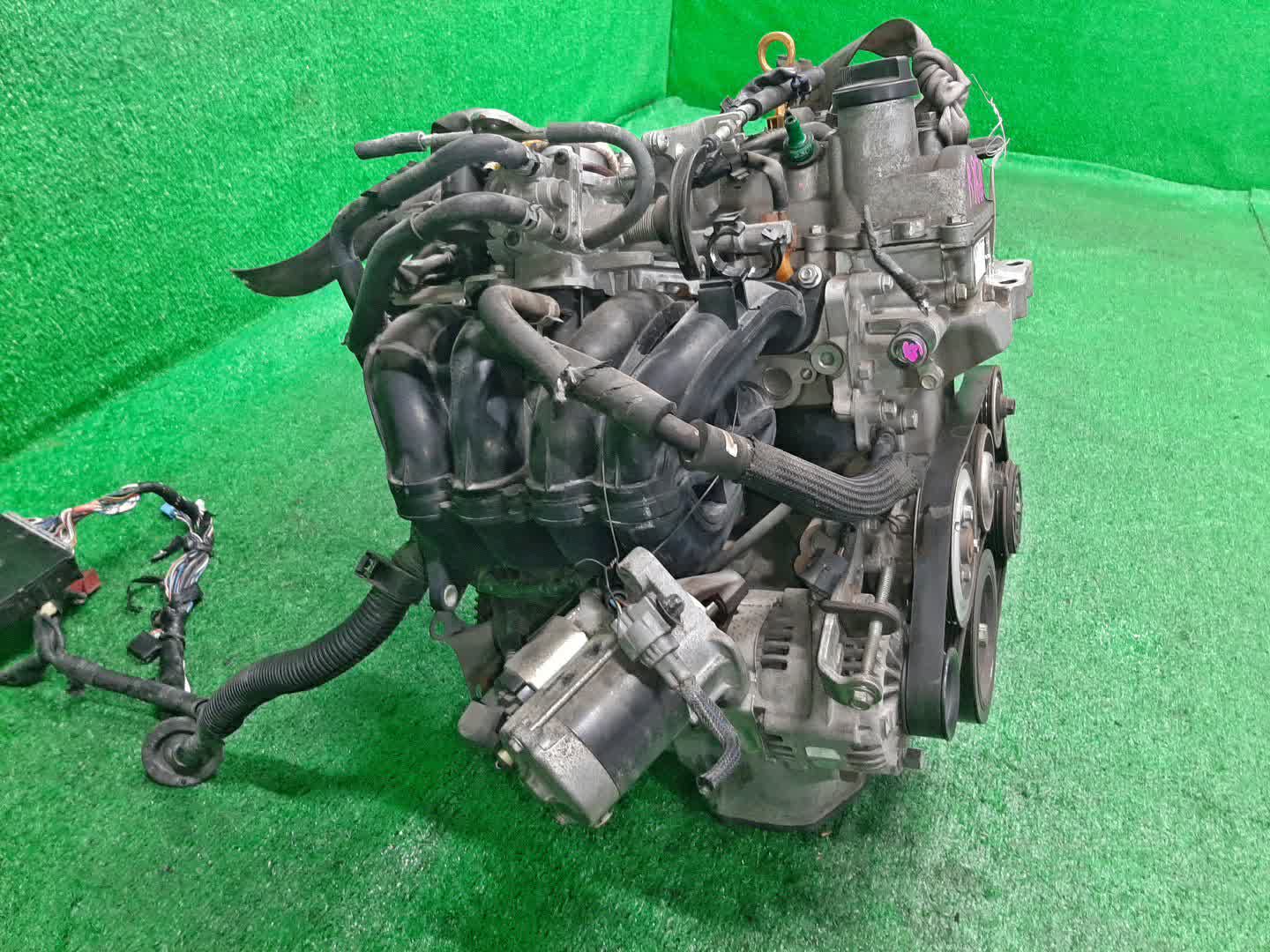 Двигатель TOYOTA BB, COO QNC21, M402S 3SZ-VE 2587152 3 ракурс