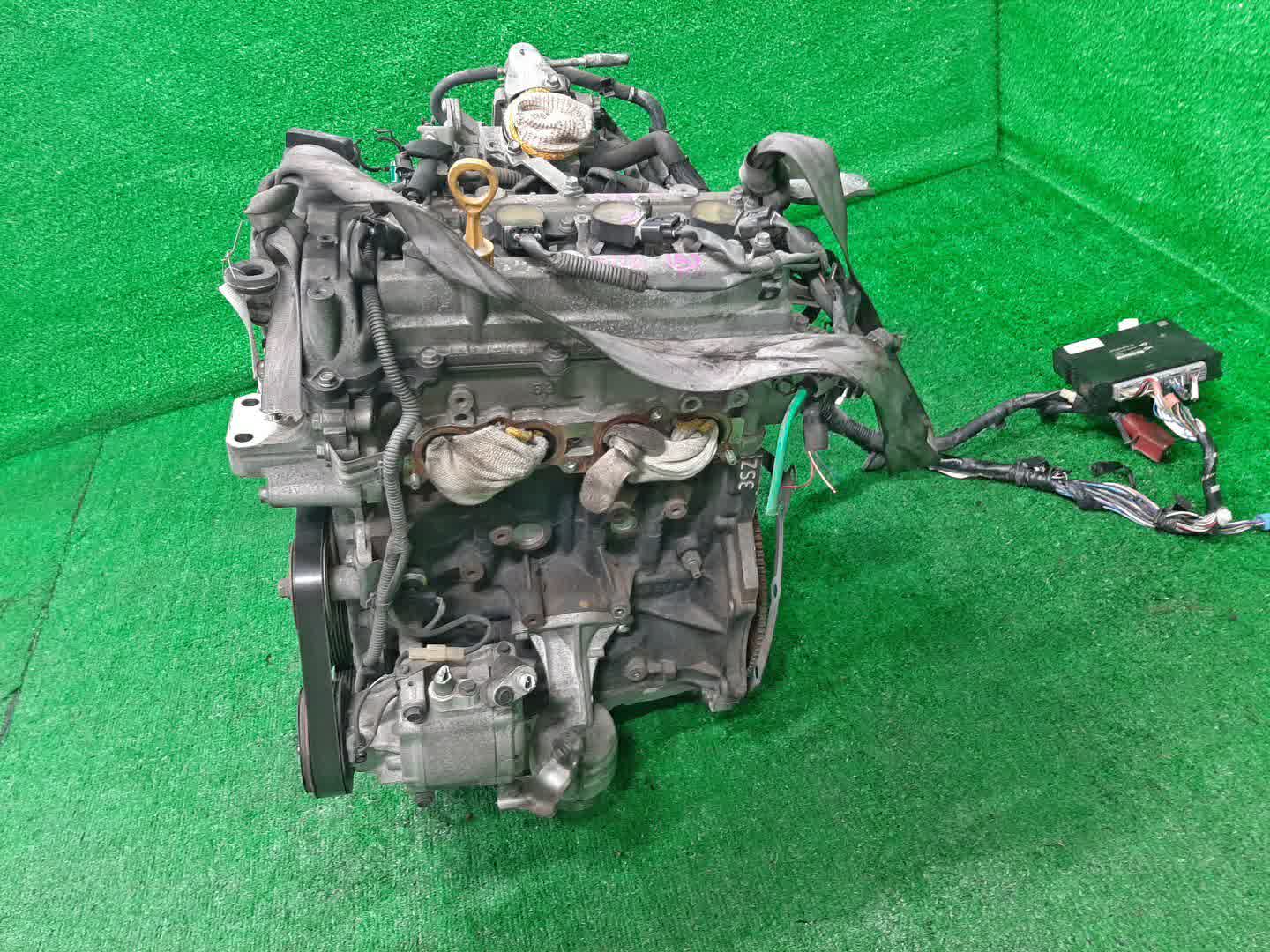 Двигатель TOYOTA BB, COO QNC21, M402S 3SZ-VE 2587152 4 ракурс
