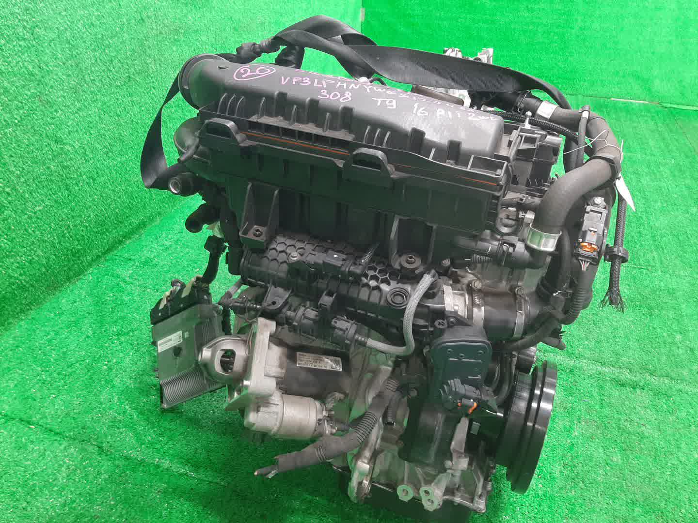 Двигатель PEUGEOT 2008, 308, C4 PICASSO, C4, 5008 P24, T9, T92, T91, 3D, B7, T8 EB2DTS, HN02 НОМЕР НЕ ЧИТАЕМ 3 ракурс