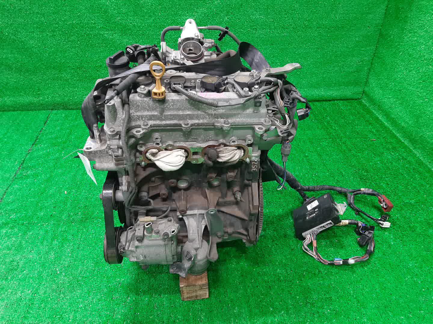 Двигатель TOYOTA BB, COO QNC21, M402S 3SZ-VE 2244727 4 ракурс