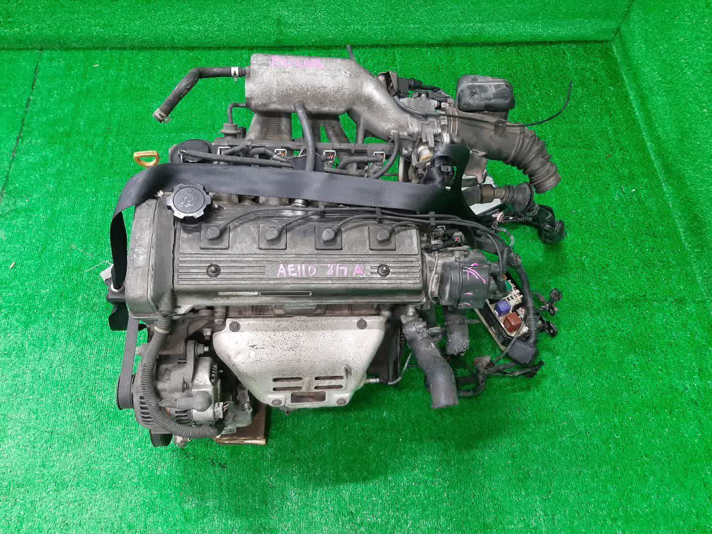 Двигатель TOYOTA CARINA, CERES, COROLLA, COROLLA LEVIN, SPRINTER MARINO, SPRINTER, SPRINTER TRUENO AT212, AT192, AE100, AE110 5A-FE C207658 1 ракурс