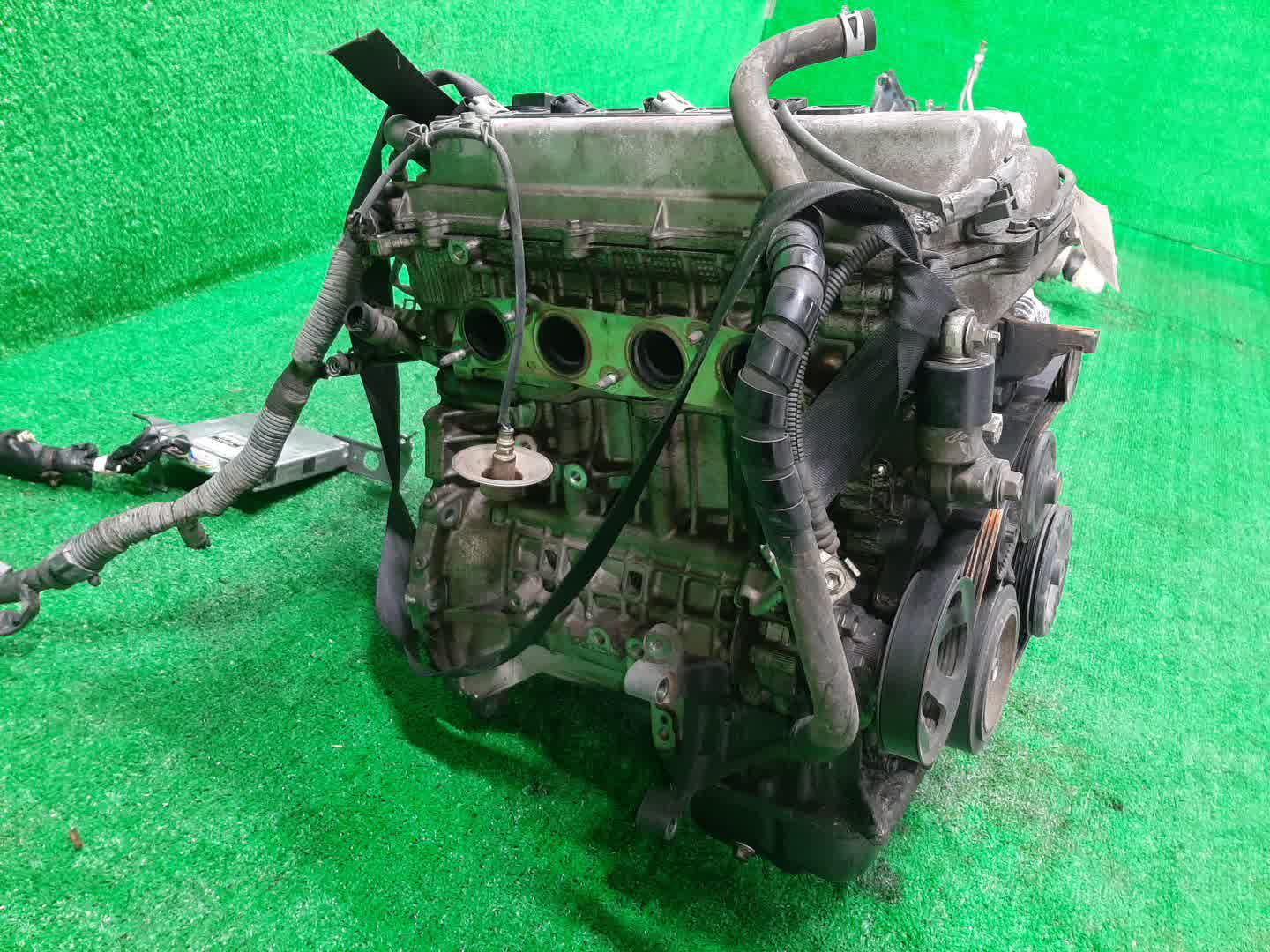 Двигатель TOYOTA COROLLA, PREMIO, COROLLA SPACIO, WISH, ALLION, COROLLA FIELDER, ALLEX, COROLLA RUNX, WILL VS ZZE124, ZZT245, ZZE124N, ZNE14G, ZZE124G, ZZE129 1ZZ-FE MEX 3 ракурс