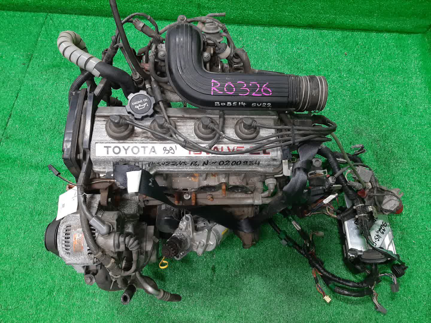Двигатель TOYOTA CAMRY SV22 4S-FI 0200984 1 ракурс