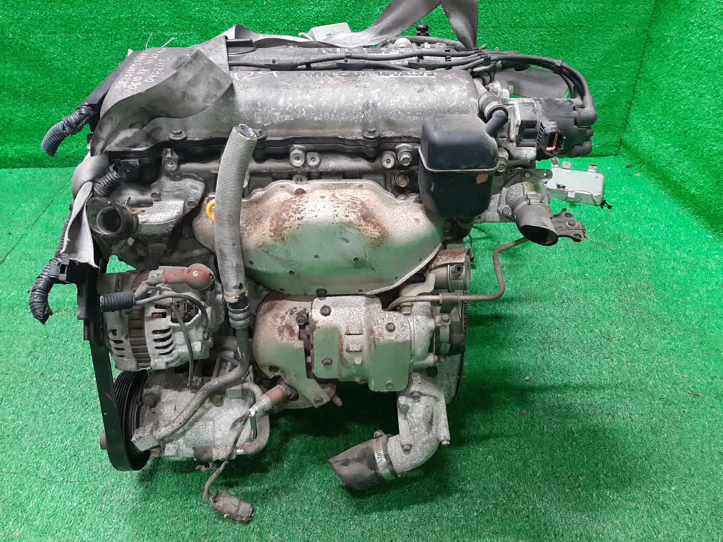 Двигатель NISSAN AVENIR PNW11 SR20DET 040250B 3 ракурс