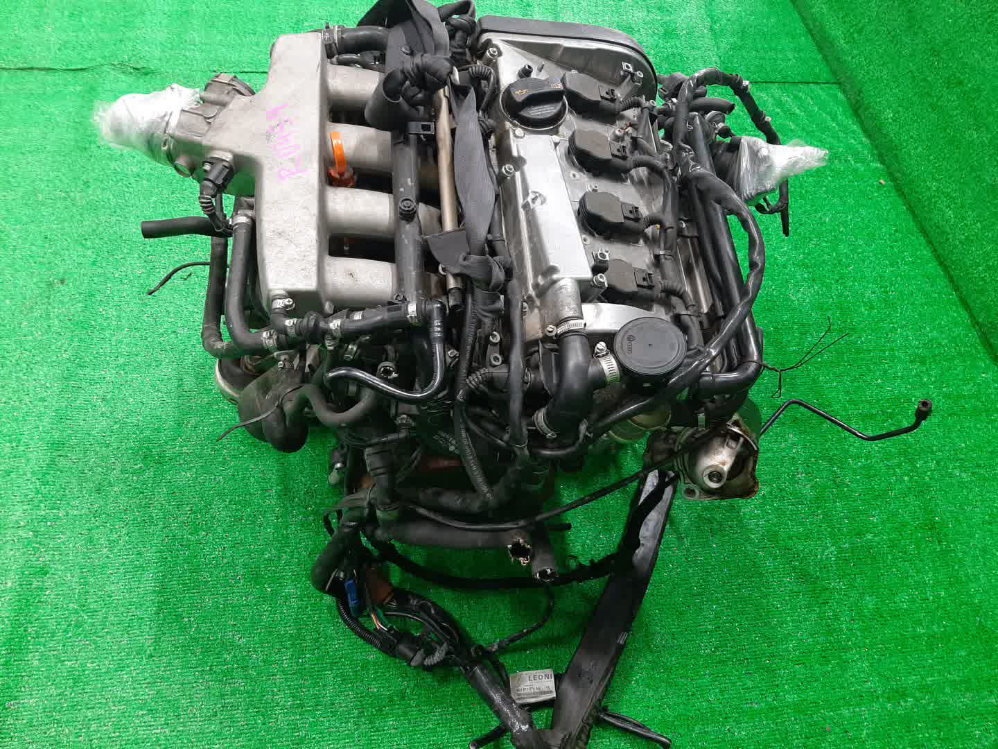 Двигатель AUDI A4 8ED, 8E, 8HE, 8H7, 8EC, B7, B6 BFB 133880 5 ракурс Двигатель AUDI A4 8ED, 8E, 8HE, 8H7, 8EC, B7, B6 BFB 133880 5 ракурс