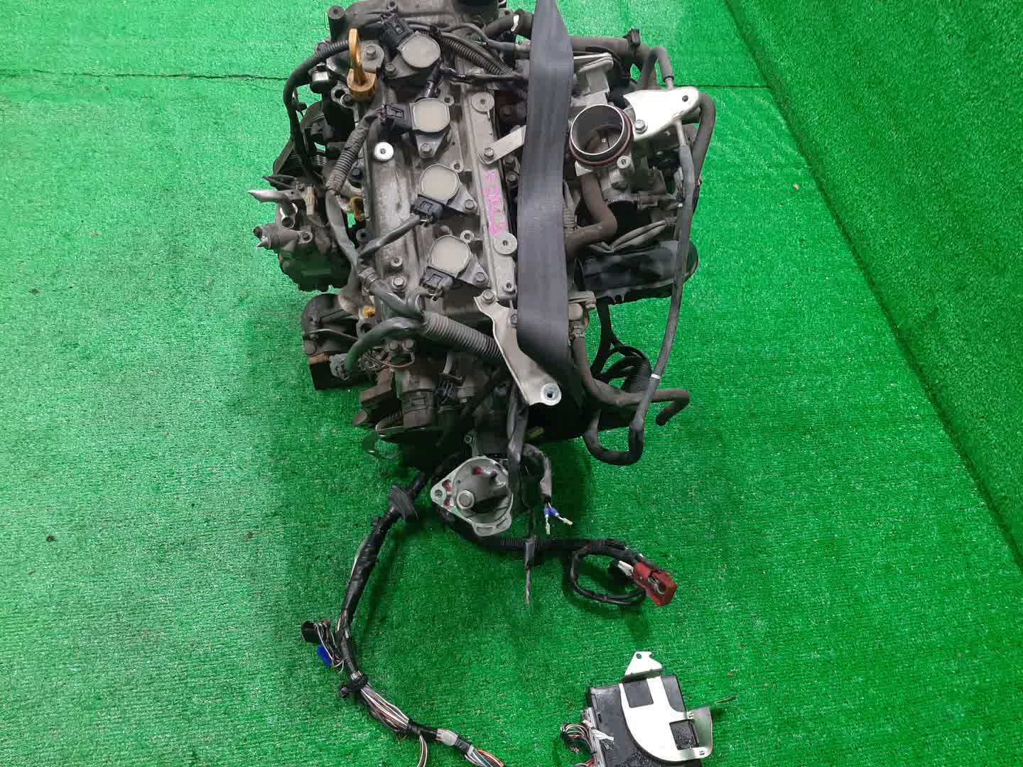 Двигатель TOYOTA BB, COO QNC21, M402S 3SZ-VE 1506821 5 ракурс