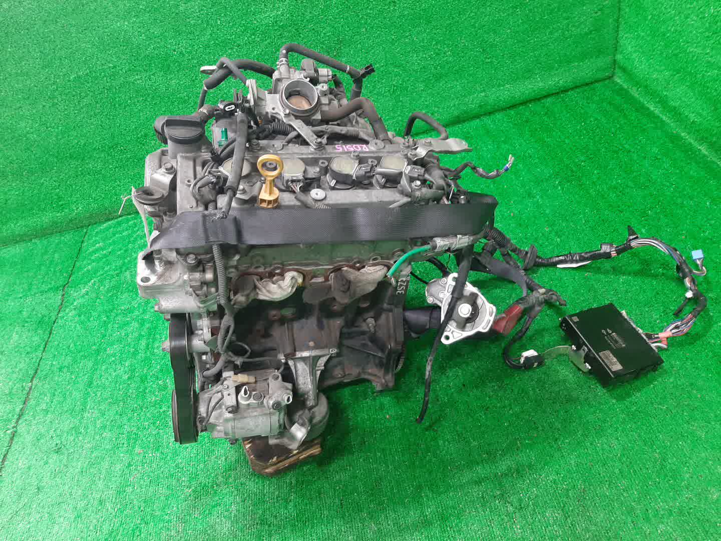 Двигатель TOYOTA BB, COO QNC21, M402S 3SZ-VE 2606364 4 ракурс