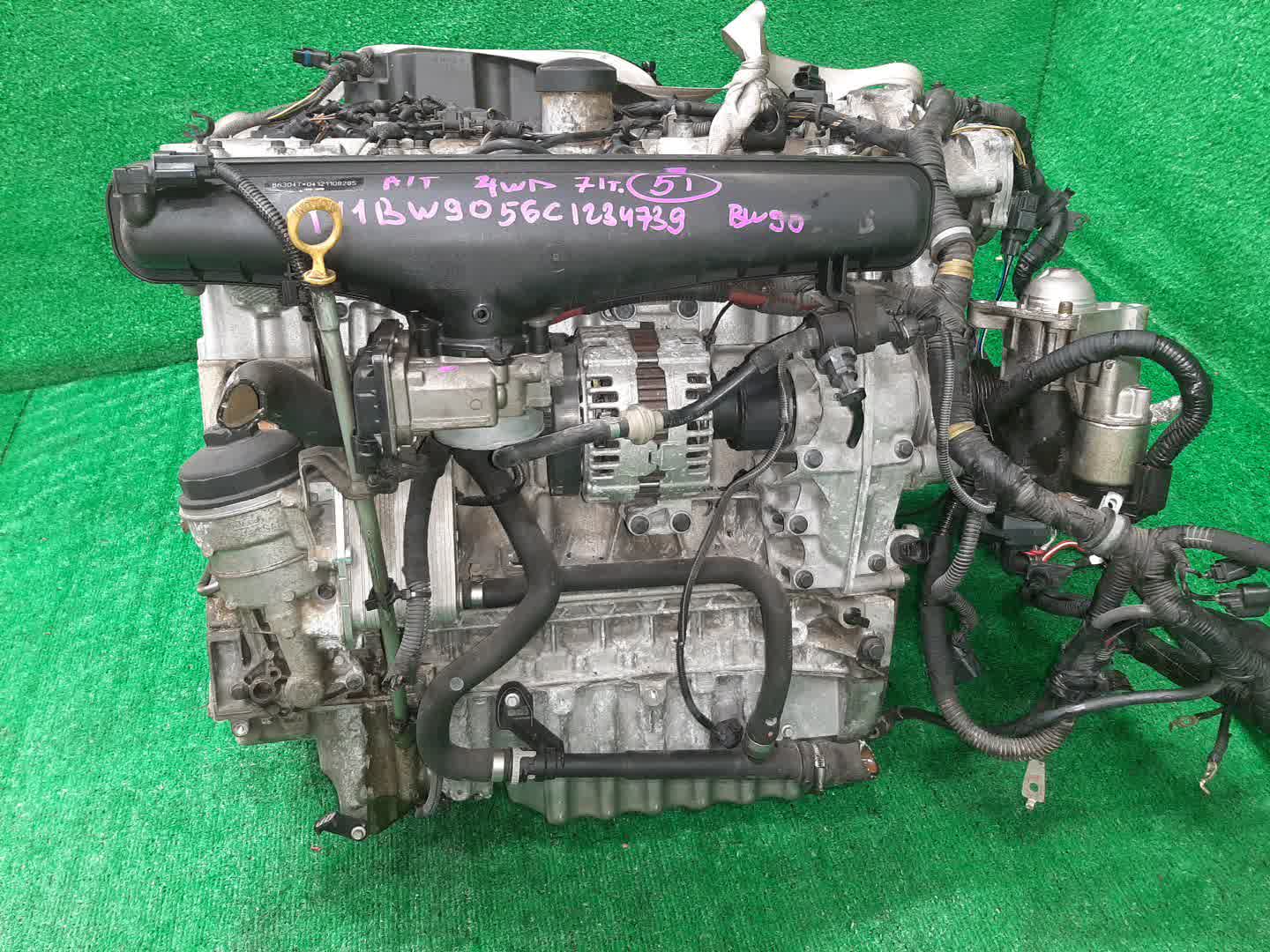 Двигатель VOLVO V60, S60, XC70, V70, XC60, S80 FW90, FS90, BZ90, BW90, DZ99, DZ90, AS60 B6304T4 04121108285 4 ракурс