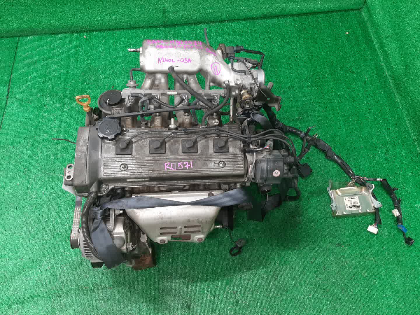 Двигатель TOYOTA CARINA, CERES, COROLLA, COROLLA LEVIN, SPRINTER MARINO, SPRINTER, SPRINTER TRUENO AT212, AT192, AE100, AE110 5A-FE H913484 1 ракурс