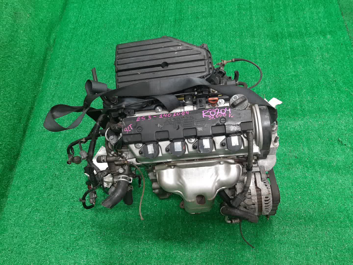 Двигатель HONDA CIVIC, STREAM, EDIX, CIVIC FERIO EU3, ES3, EU4, ET2, EN2, RN2, RN1, BE1, BE2 D17A 1307158 1 ракурс