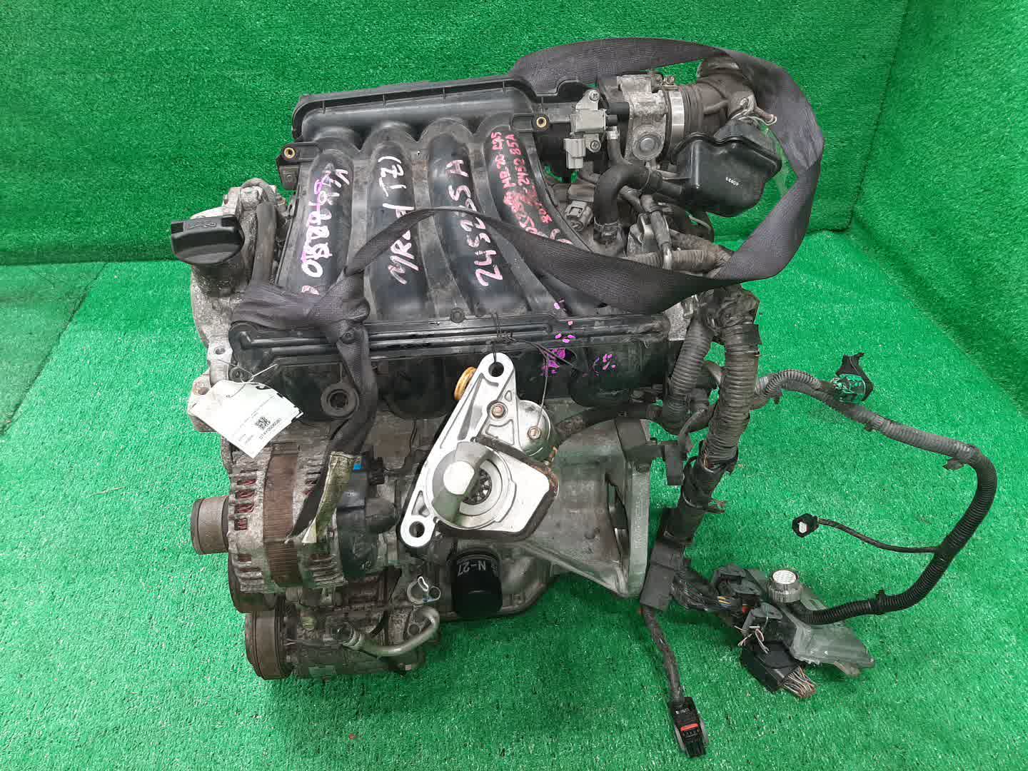 Двигатель NISSAN LANDY, SERENA SC25, CC25, C25 MR20DE 245285A 4 ракурс Двигатель NISSAN LANDY, SERENA SC25, CC25, C25 MR20DE 245285A 4 ракурс