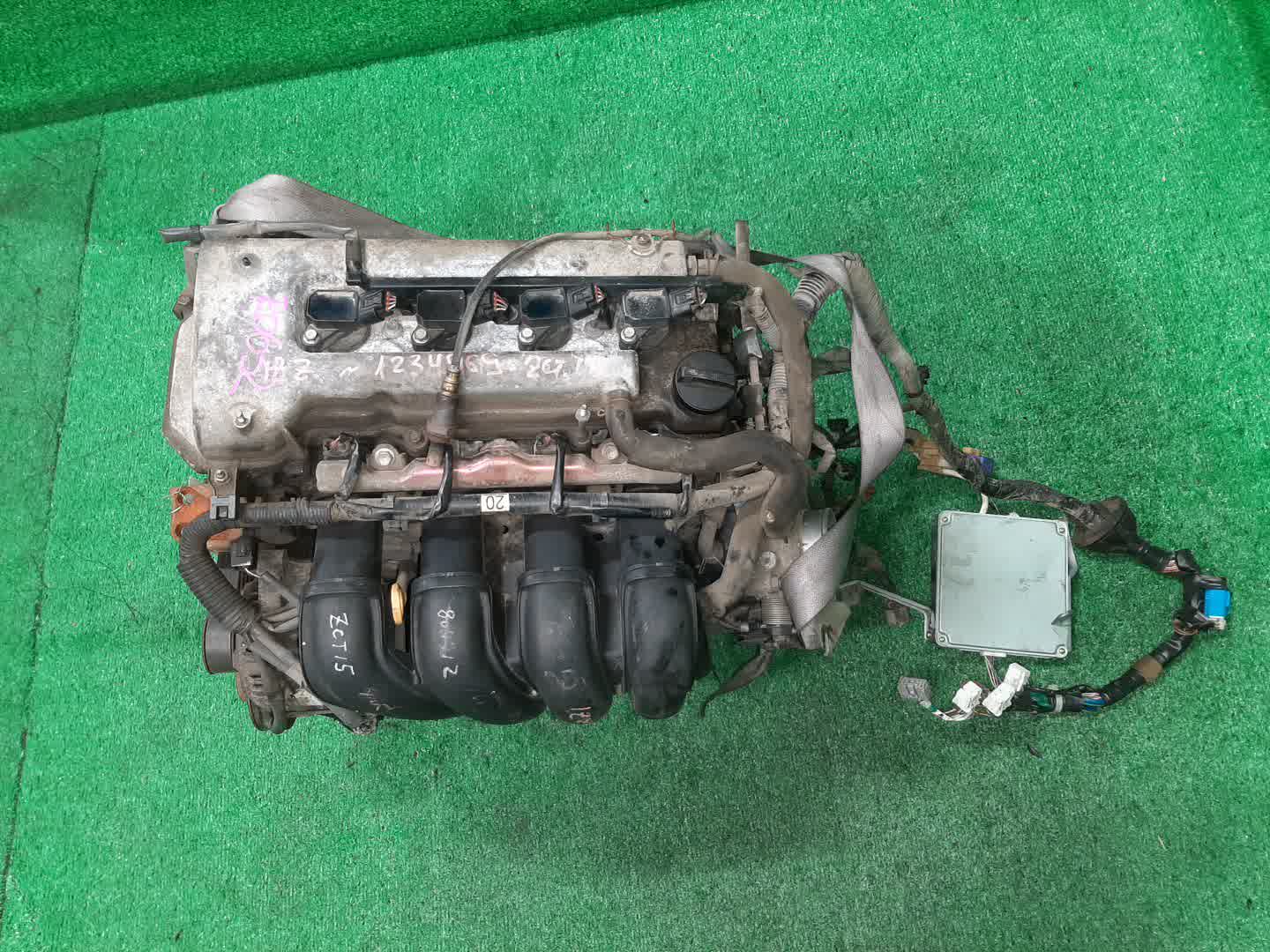 Двигатель TOYOTA OPA, WILL VS ZCT10, ZCT15, ZZE127 1ZZ-FE MEX 1 ракурс