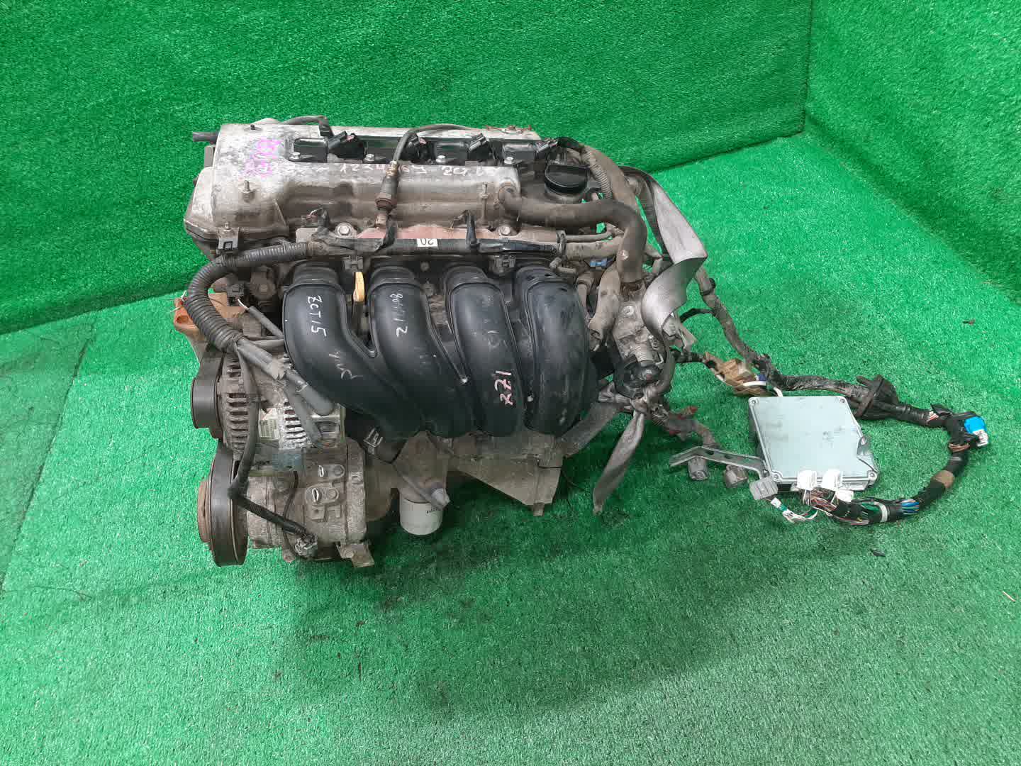 Двигатель TOYOTA OPA, WILL VS ZCT10, ZCT15, ZZE127 1ZZ-FE MEX 4 ракурс