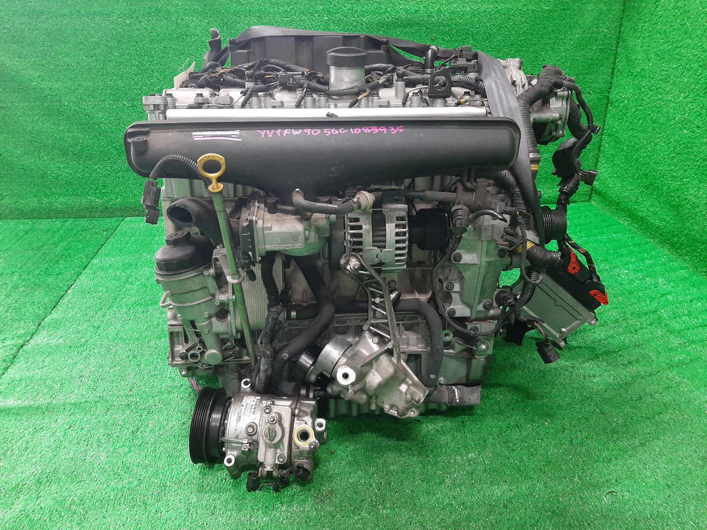 Двигатель VOLVO V60, S60, XC70, V70, XC60, S80 FW90, FS90, BZ90, BW90, DZ99, DZ90, AS60 B6304T4 02041221030 3 ракурс