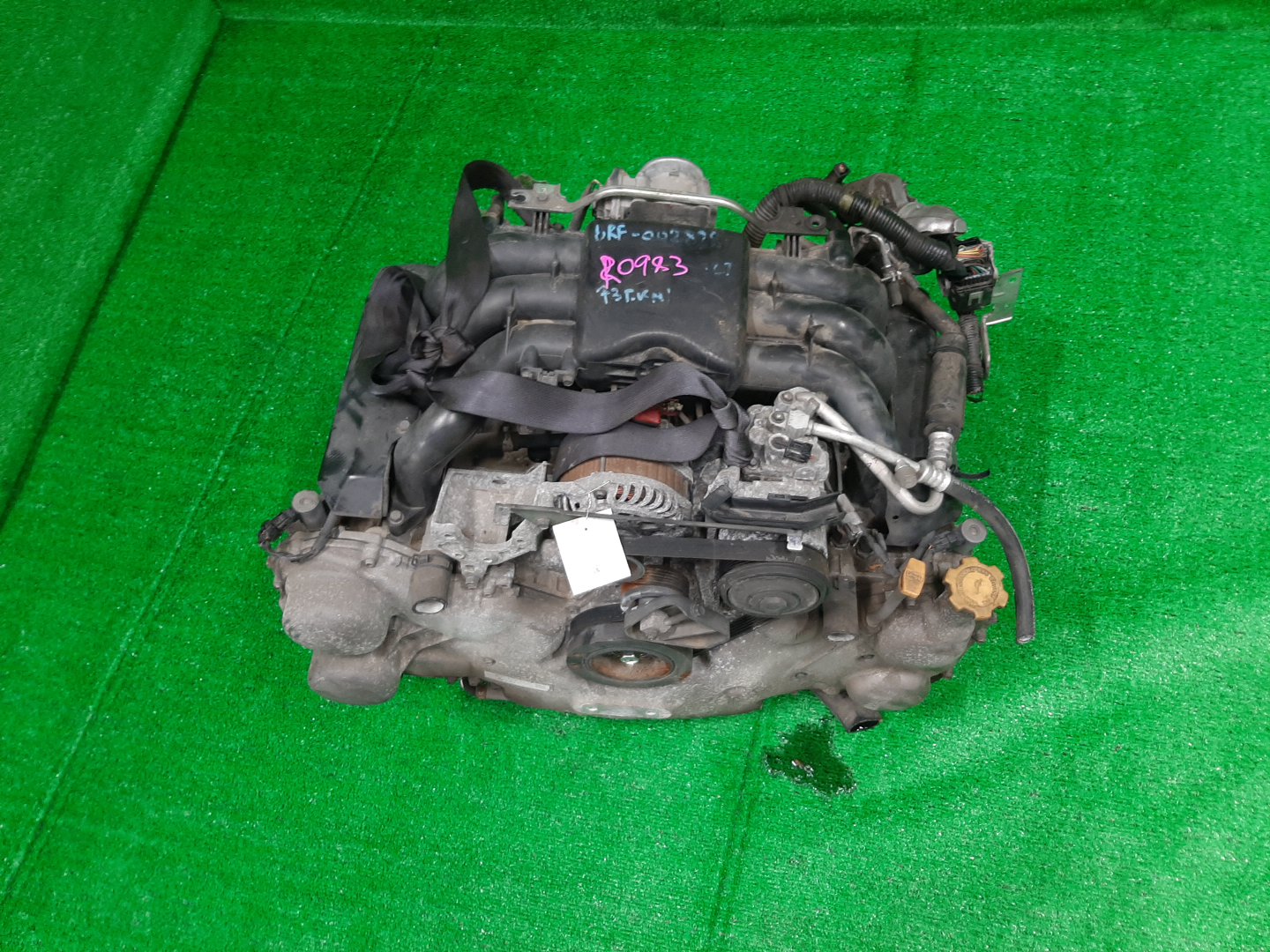 Двигатель SUBARU OUTBACK BRF EZ36DE EZ36DJCALE 1 ракурс