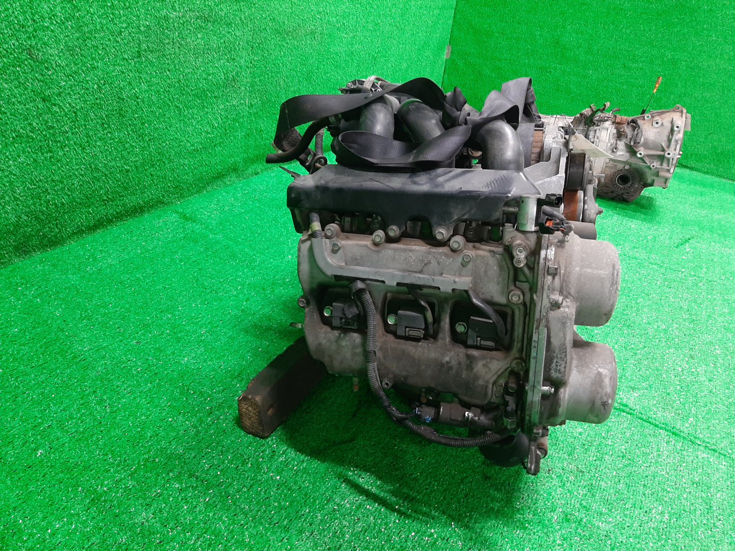 Двигатель SUBARU OUTBACK BRF EZ36DE EZ36DJCALE 3 ракурс