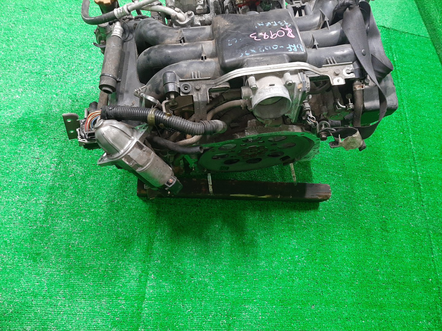 Двигатель SUBARU OUTBACK BRF EZ36DE EZ36DJCALE 5 ракурс