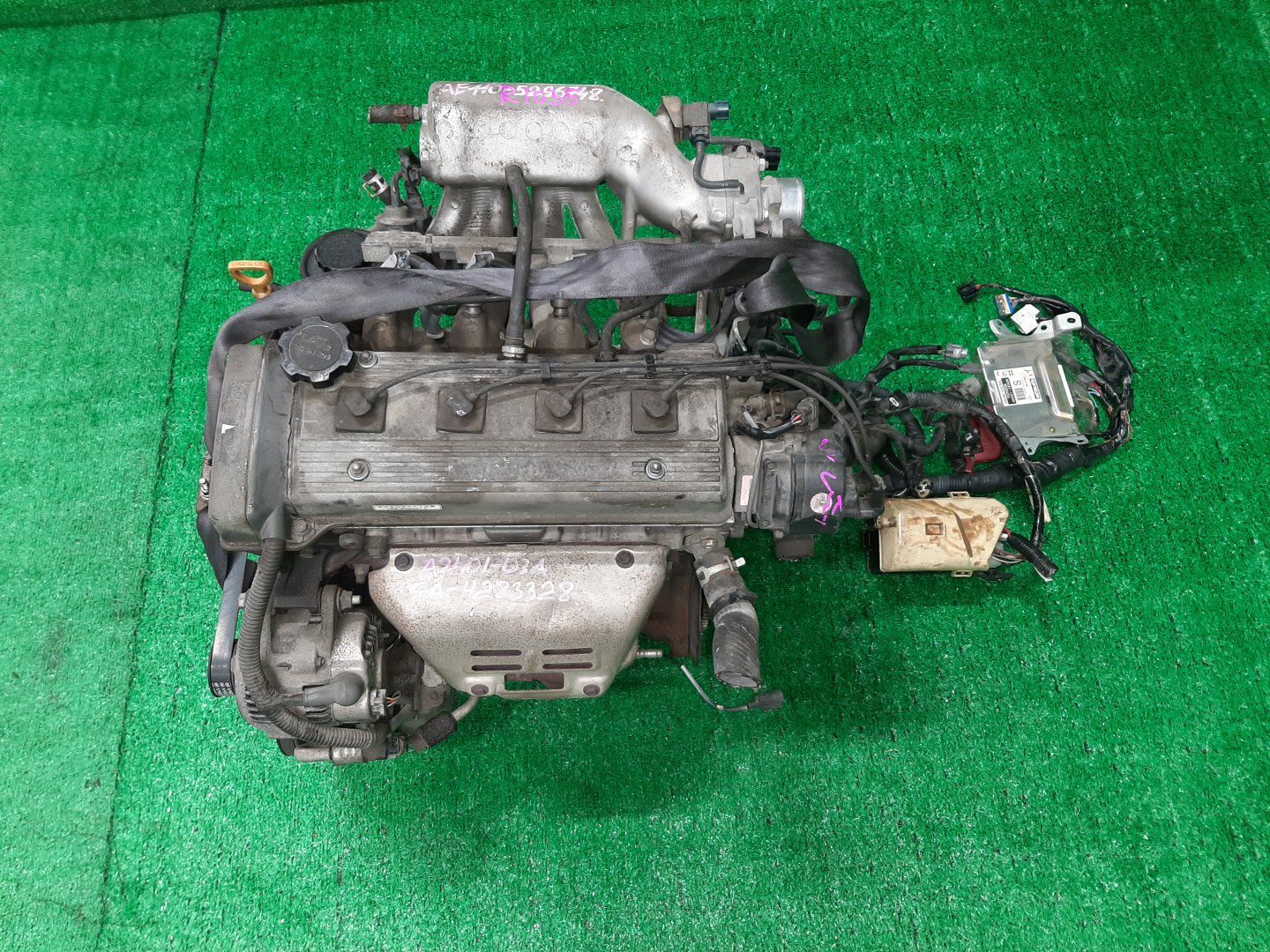Двигатель TOYOTA CARINA, CERES, COROLLA, COROLLA LEVIN, SPRINTER MARINO, SPRINTER, SPRINTER TRUENO AT212, AT192, AE100, AE110 5A-FE H283328 1 ракурс