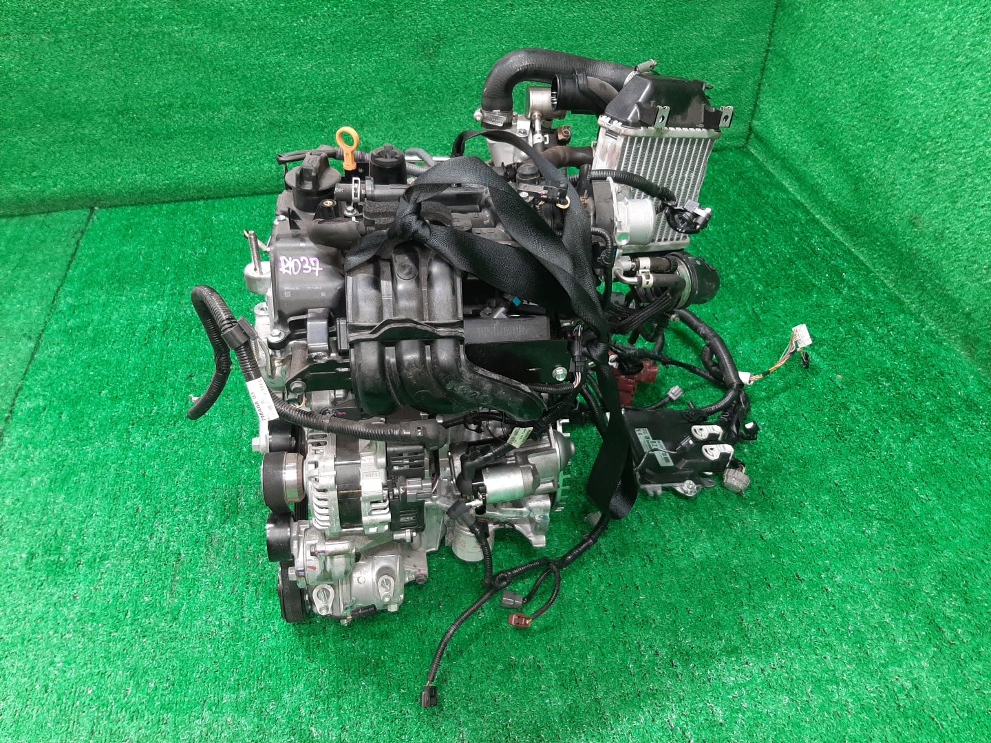 Двигатель MITSUBISHI ROOX, EK SPACE, EK X, DAYZ B45A, B48A, B35A, B38A, B35W, B38W, B45W, B48W BR06DET ST1866 4 ракурс Двигатель MITSUBISHI ROOX, EK SPACE, EK X, DAYZ B45A, B48A, B35A, B38A, B35W, B38W, B45W, B48W BR06DET ST1866 4 ракурс