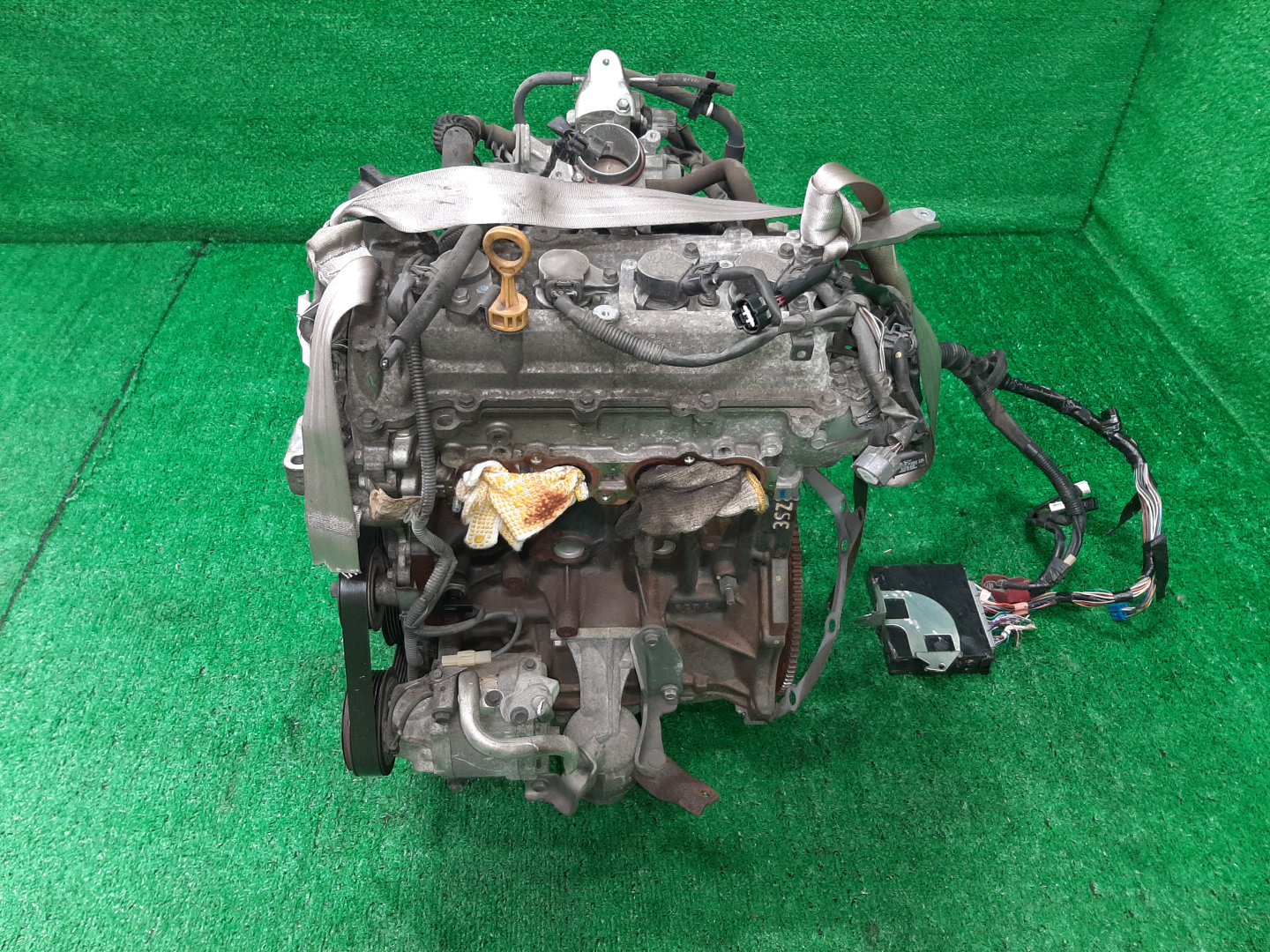 Двигатель TOYOTA BB, COO QNC21, M402S 3SZ-VE 2153328 4 ракурс