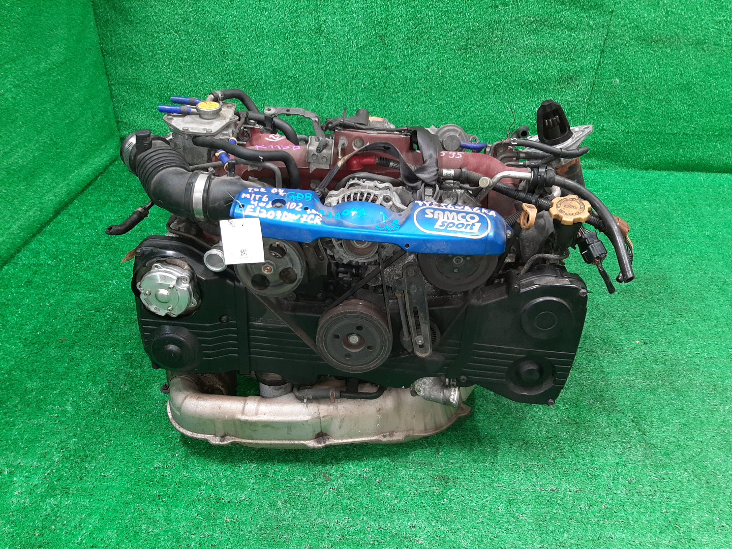 Двигатель SUBARU IMPREZA WRX STI GDB EJ207 EJ207DW7CR 2 ракурс Двигатель SUBARU IMPREZA WRX STI GDB EJ207 EJ207DW7CR 2 ракурс