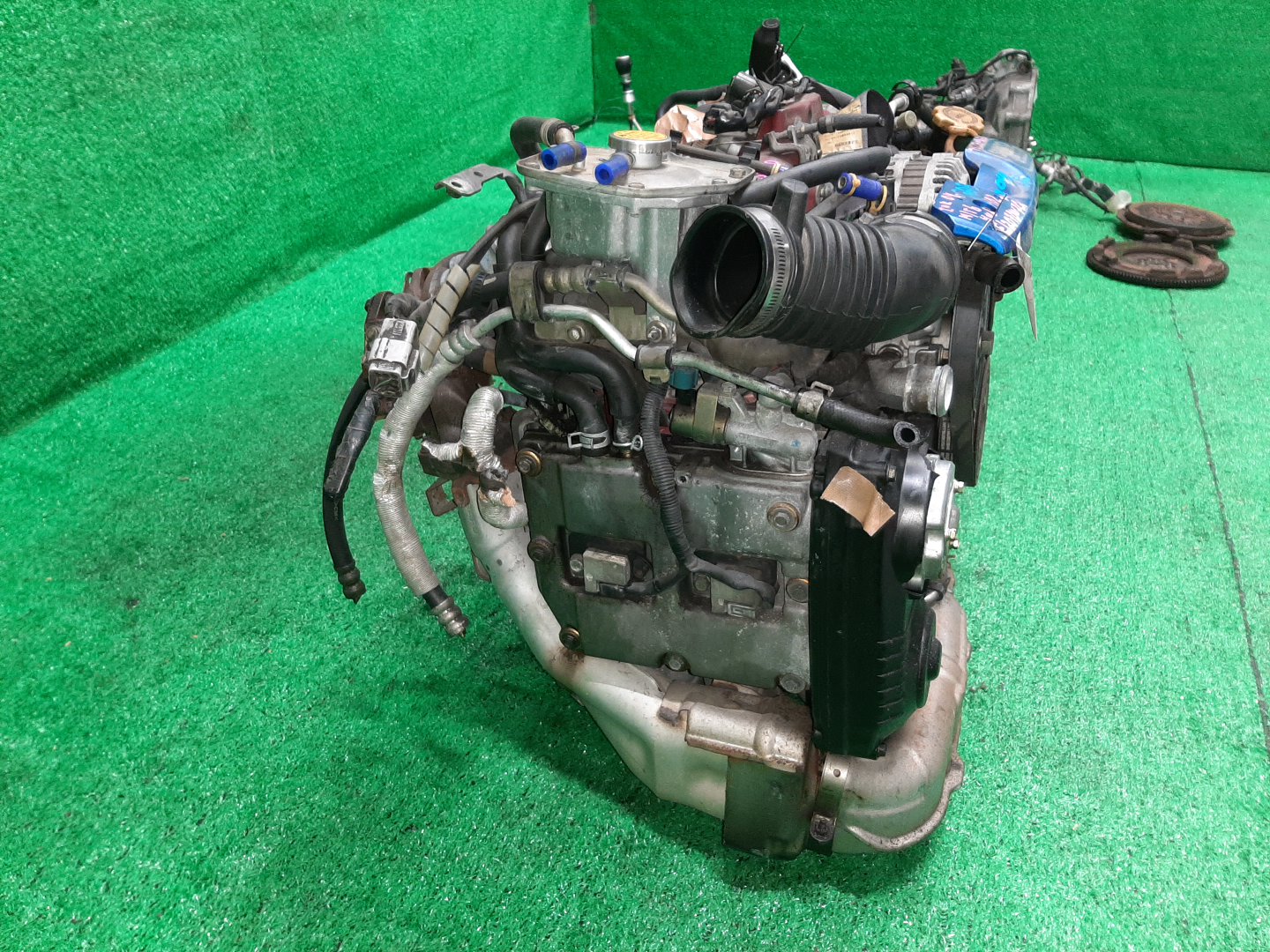 Двигатель SUBARU IMPREZA WRX STI GDB EJ207 EJ207DW7CR 3 ракурс Двигатель SUBARU IMPREZA WRX STI GDB EJ207 EJ207DW7CR 3 ракурс