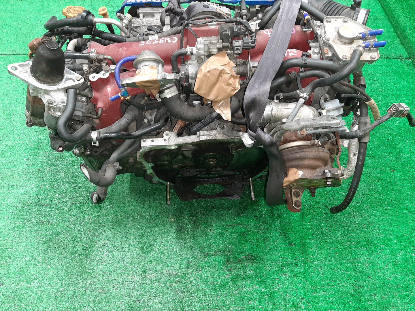 Двигатель SUBARU IMPREZA WRX STI GDB EJ207 EJ207DW7CR 5 ракурс Двигатель SUBARU IMPREZA WRX STI GDB EJ207 EJ207DW7CR 5 ракурс