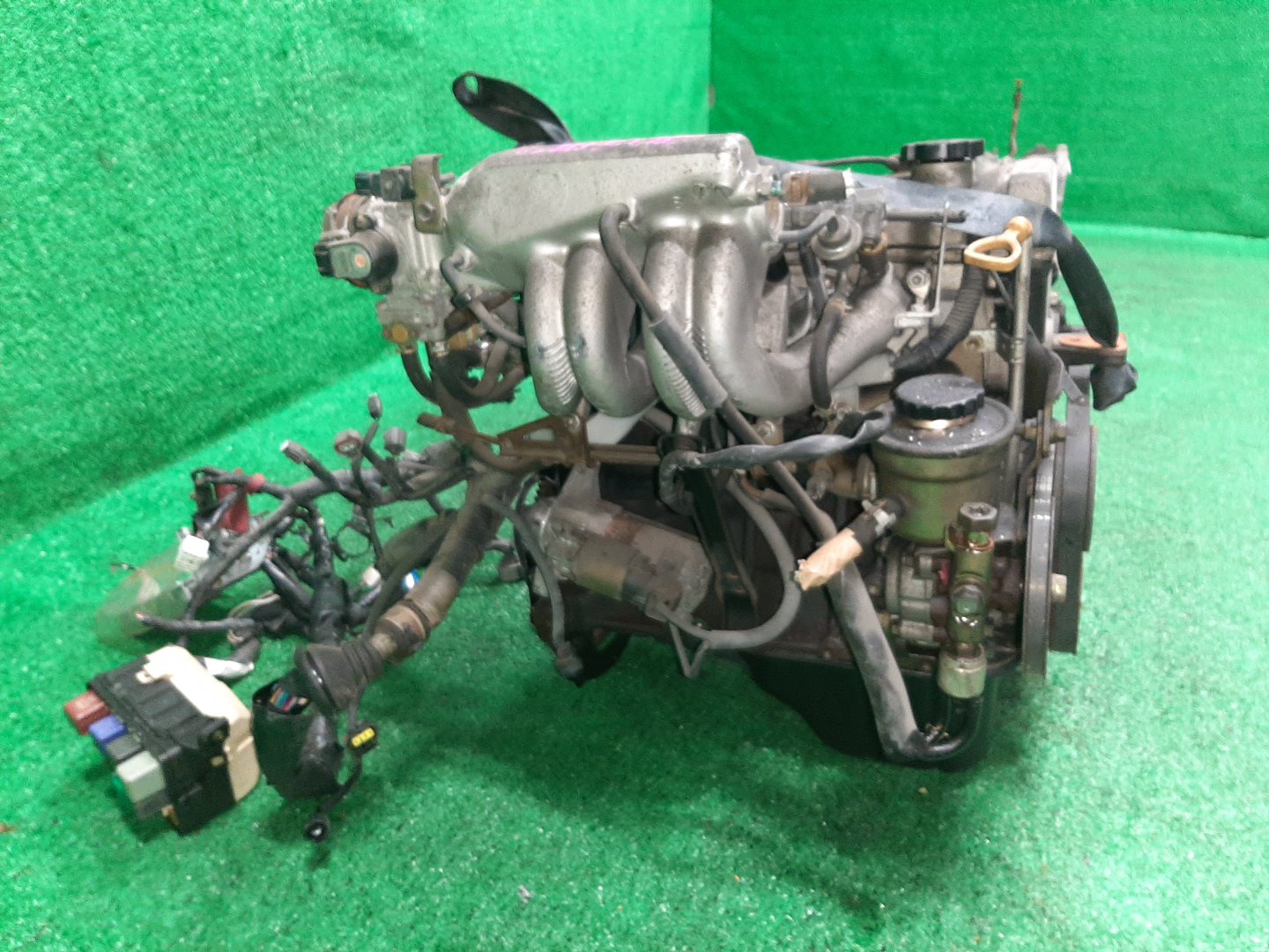 Двигатель TOYOTA CARINA, CERES, COROLLA, COROLLA LEVIN, SPRINTER MARINO, SPRINTER, SPRINTER TRUENO AT212, AT192, AE100, AE110 5A-FE H182831 3 ракурс