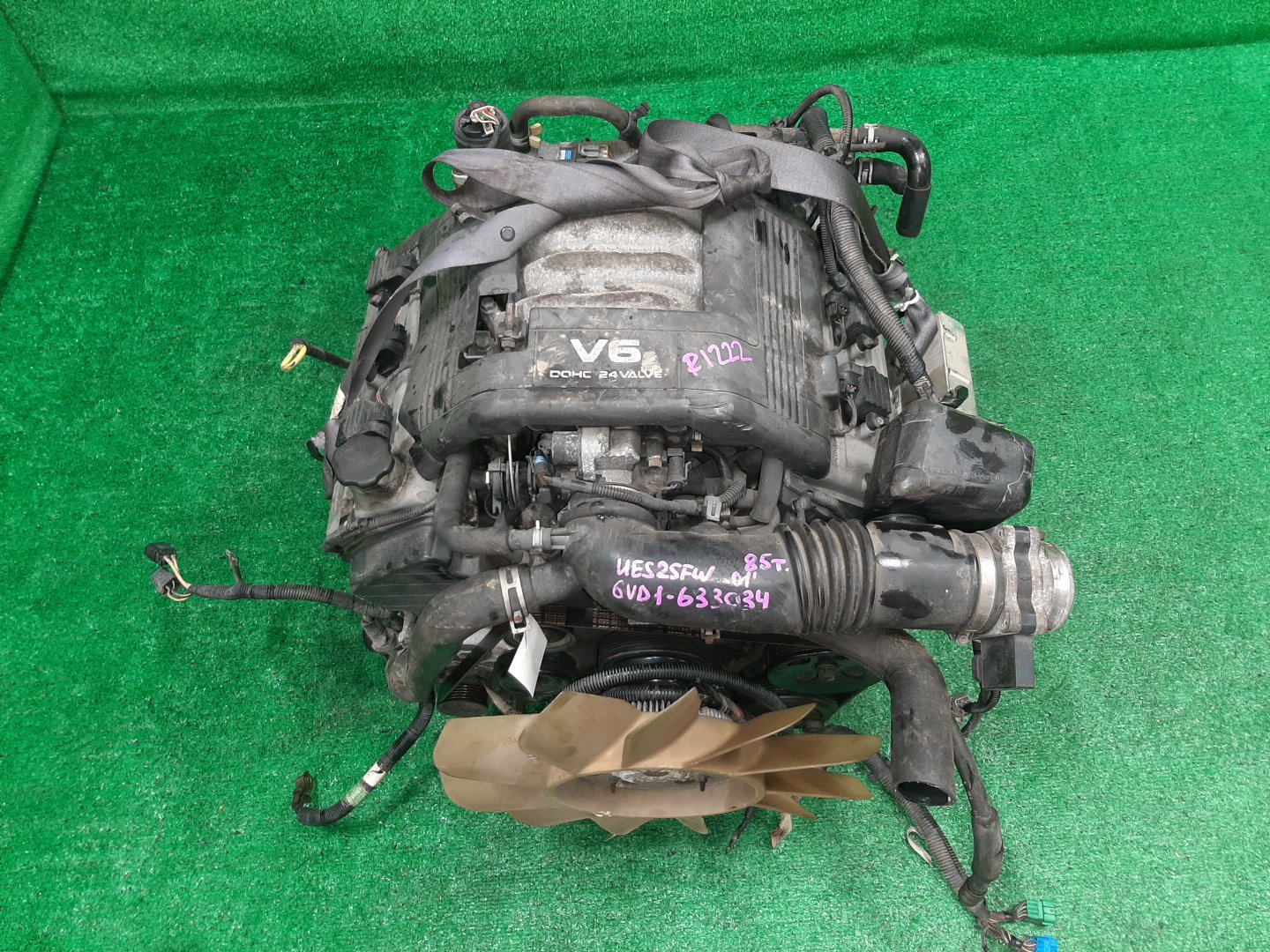 Двигатель ISUZU WIZARD, MU UES25FW 6VD1 633034 1 ракурс