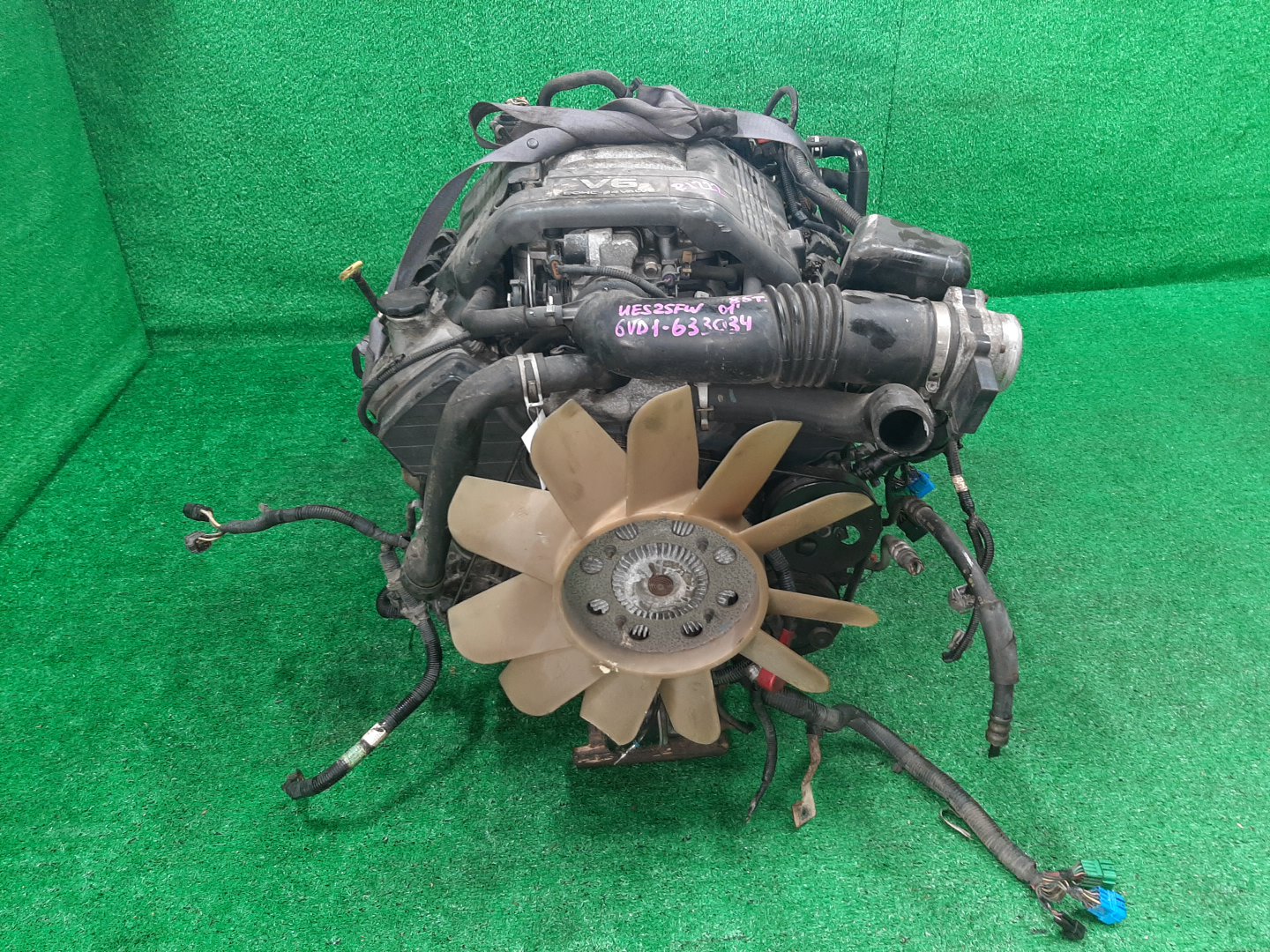 Двигатель ISUZU WIZARD, MU UES25FW 6VD1 633034 2 ракурс