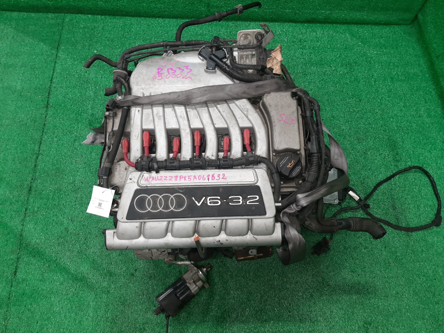 Двигатель AUDI GOLF, TT, A3 1K1, 8J3, 8PA, 8P1 BUB, BMJ, BDB 002201 1 ракурс