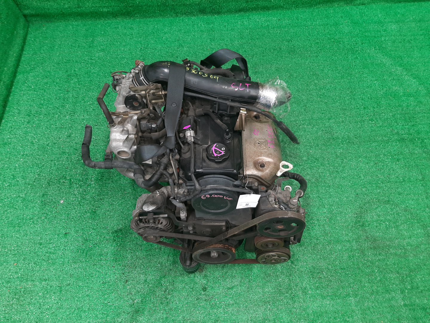 Двигатель MITSUBISHI PAJERO IO H76W, H66W 4G93 HE GDI 1 ракурс