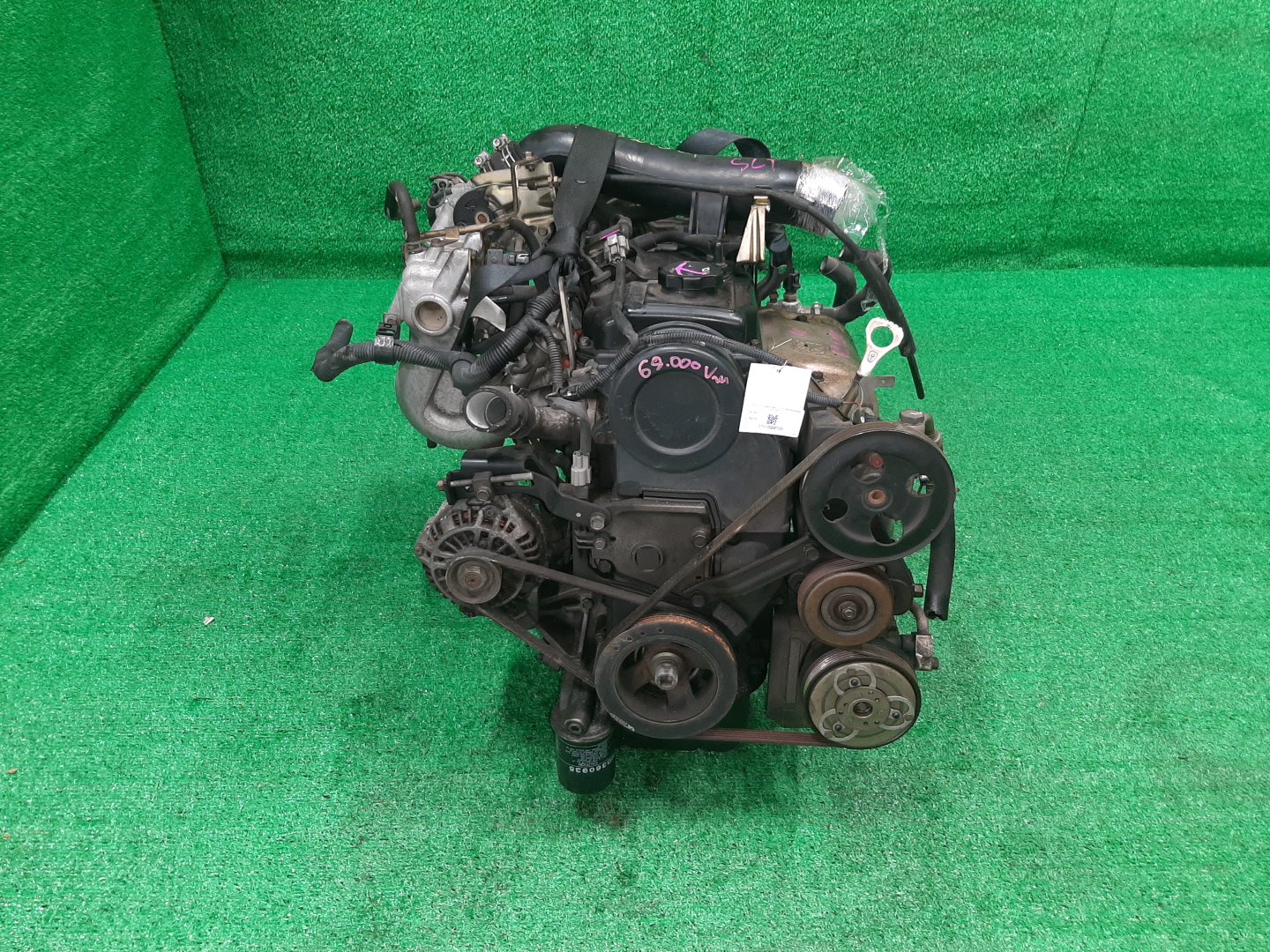 Двигатель MITSUBISHI PAJERO IO H76W, H66W 4G93 HE GDI 2 ракурс