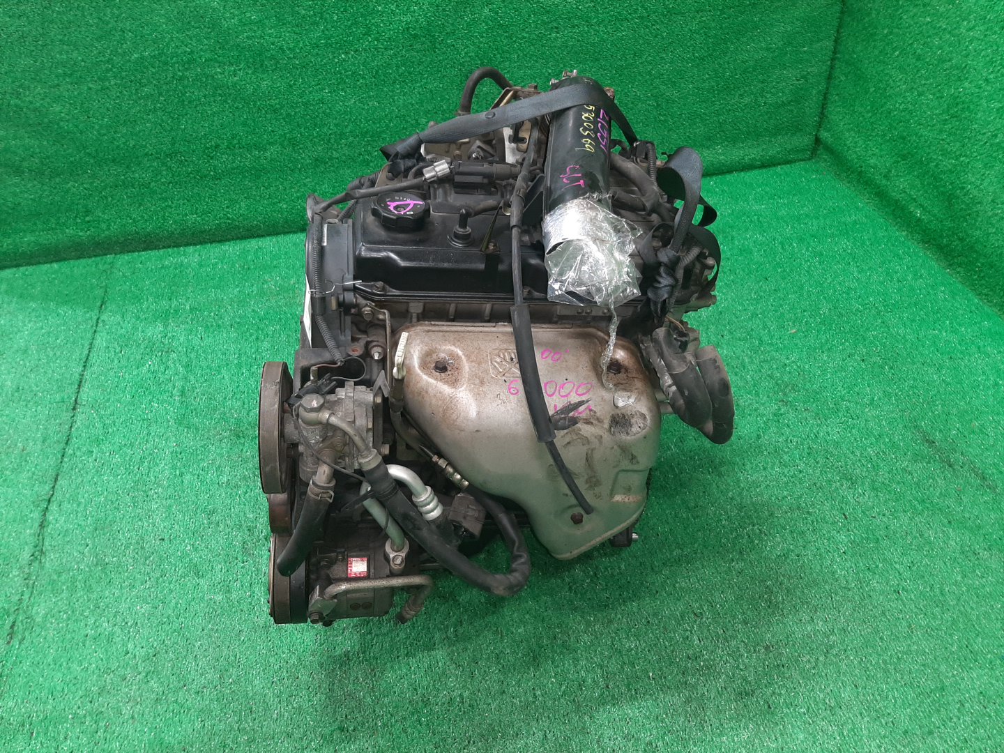 Двигатель MITSUBISHI PAJERO IO H76W, H66W 4G93 HE GDI 4 ракурс