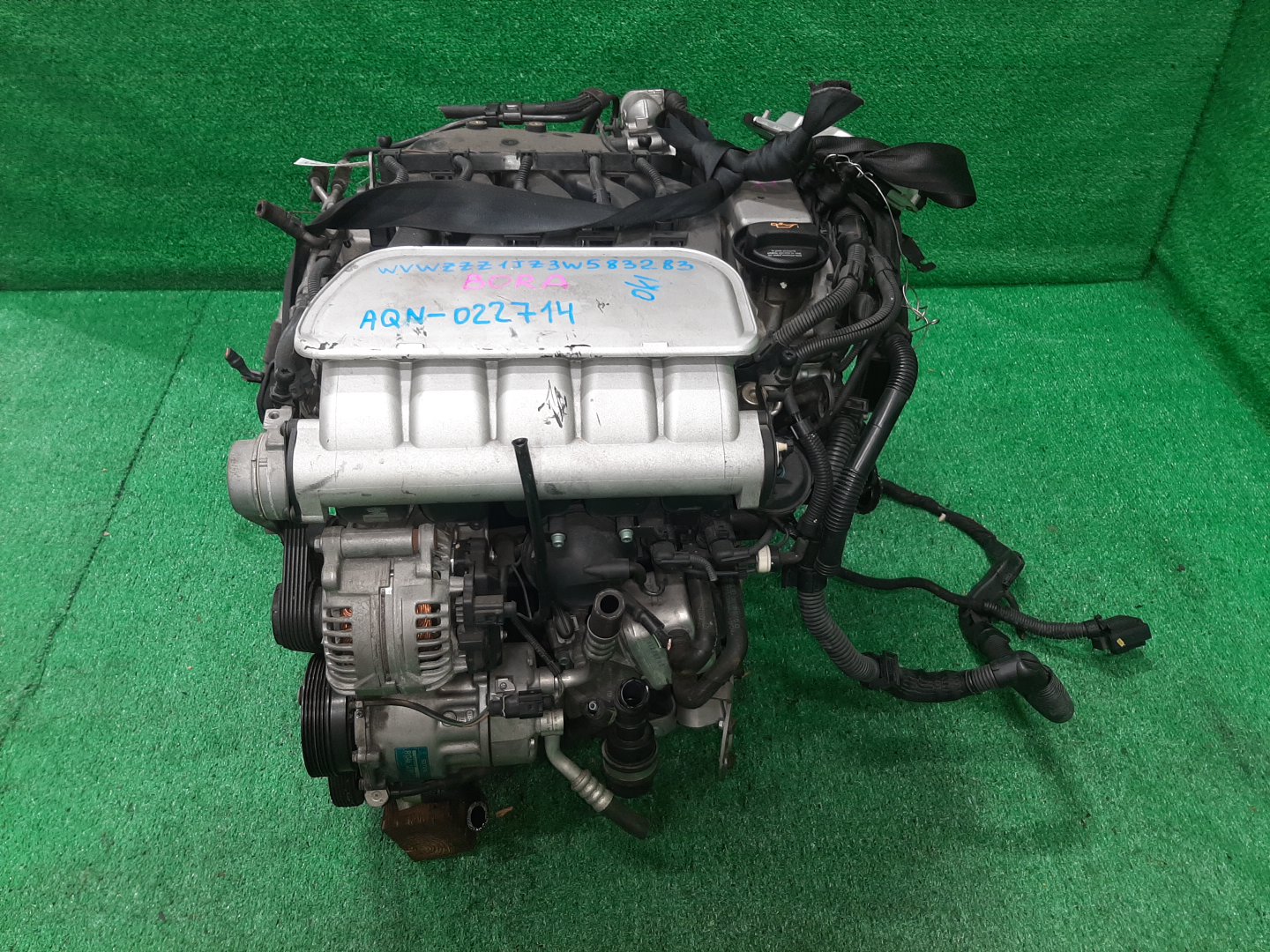 Двигатель VOLKSWAGEN GOLF, BORA 1J1, 1J, MK4, 1J5, 1J2 AQN 022714 4 ракурс