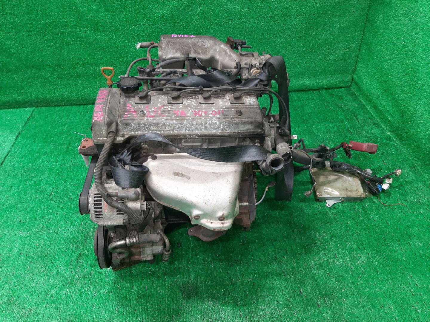 Двигатель TOYOTA SPRINTER CARIB, CERES, COROLLA, COROLLA LEVIN, SPRINTER MARINO, COROLLA SPACIO, SPRINTER, SPRINTER TRUENO AE111G, AE101, AE111, AE111N 4A-FE TPAM 4 ракурс