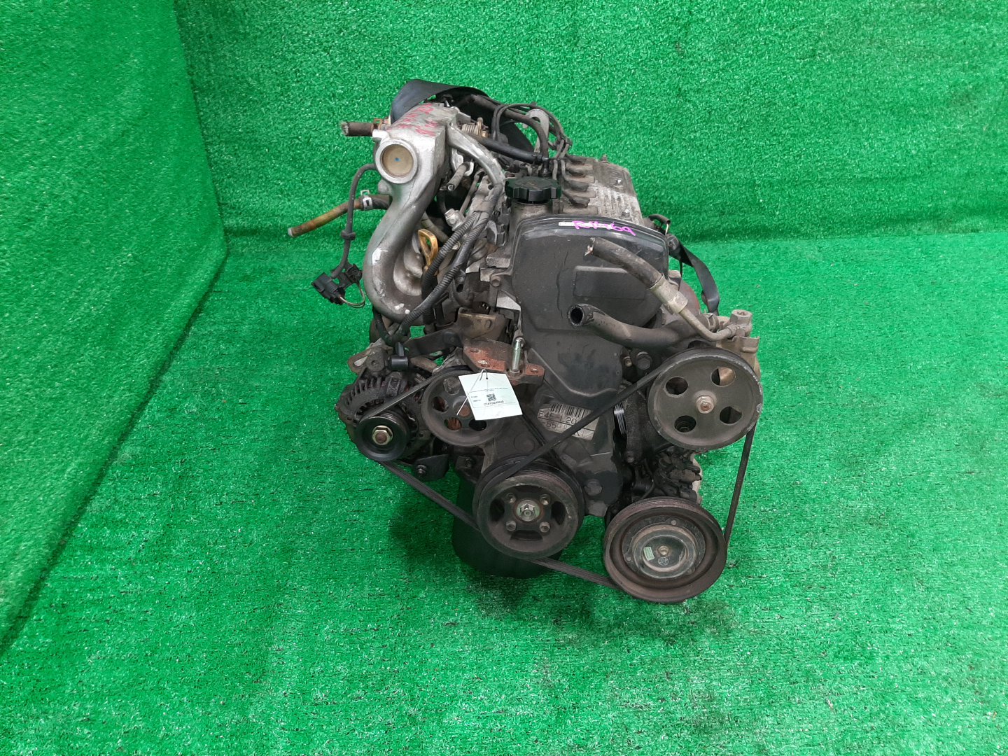 Двигатель TOYOTA COROLLA, SPRINTER, CORSA, STARLET, TERCEL, COROLLA II, CYNOS EE101, EE102, EE111, EE100, EL41, EL51, EP82, EP91, EL52 4E-FE TPAM 2 ракурс