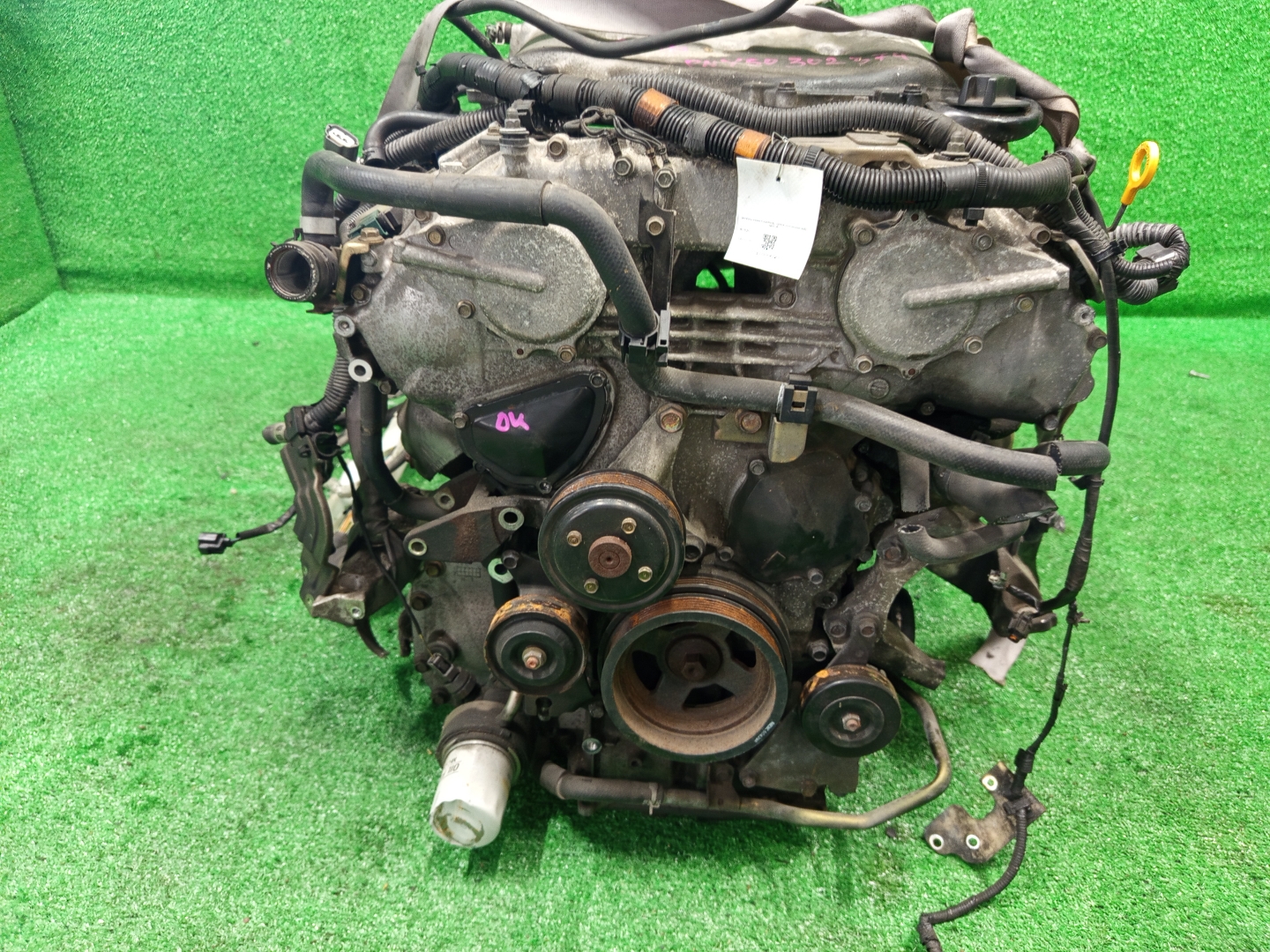 Двигатель NISSAN FUGA PNY50 VQ35DE 580312B 2 ракурс