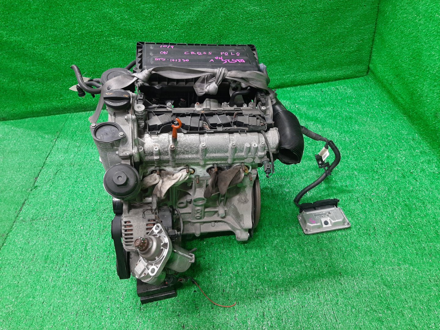 Двигатель VOLKSWAGEN POLO 9N3, 9N1 BTS, BUD 101230 4 ракурс