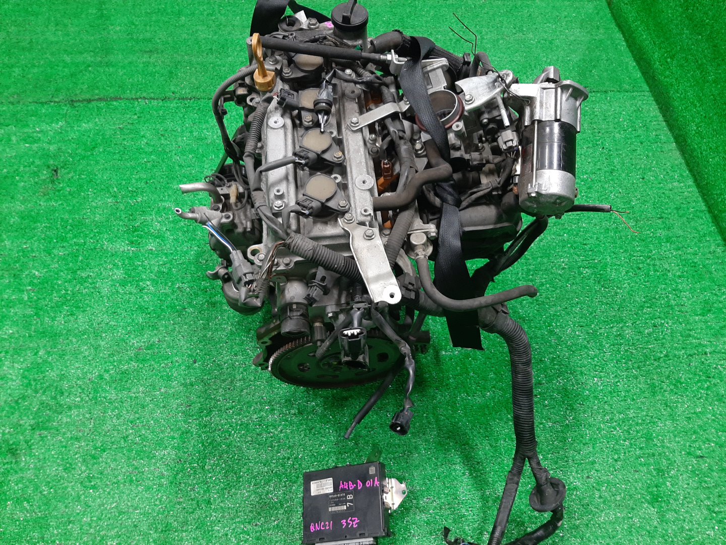 Двигатель TOYOTA BB, COO QNC21, M402S 3SZ-VE 2274583 5 ракурс