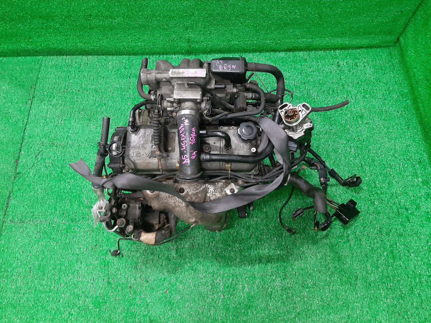 Двигатель MAZDA FESTIVA, DEMIO D25PF, DW5WF, DW5W B5, B5E, B5ME 1MOD 1 ракурс