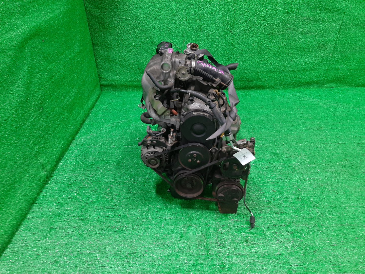 Двигатель MAZDA FESTIVA, DEMIO D25PF, DW5WF, DW5W B5, B5E, B5ME 1MOD 2 ракурс