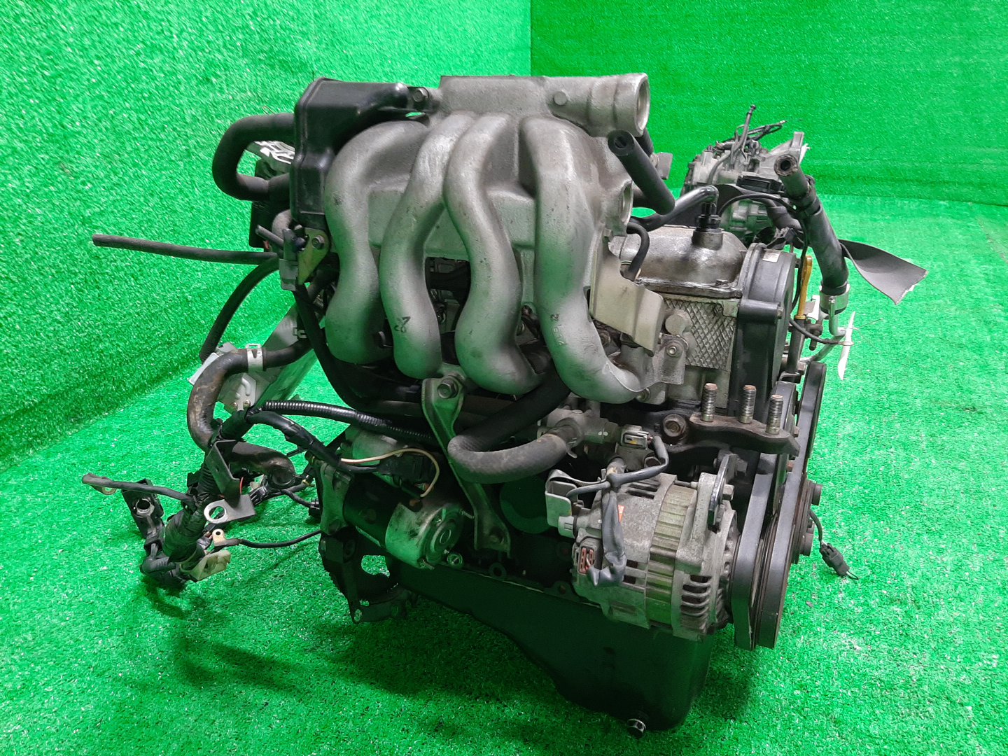 Двигатель MAZDA FESTIVA, DEMIO D25PF, DW5WF, DW5W B5, B5E, B5ME 1MOD 3 ракурс